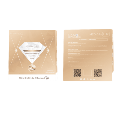 Відбілювальні смужки MEDICA+ 3DWhite Strips 