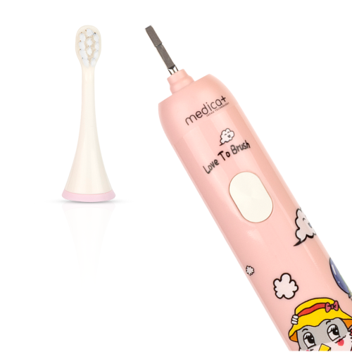 Звукова зубна щітка MEDICA+ KidsBrush 7.0 PINK (Японія)