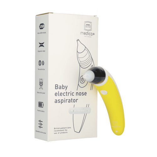 НАЗАЛЬНИЙ АСПІРАТОР (СОПЛЕВІДСМОКТУВАЧ) MEDICA + NOSE CLEANER 3.0 ( ЯПОНІЯ )