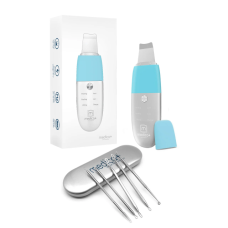 Набір ультразвукового скрабера для обличчя Medica+ Vibroskin 8.0 + інструмент для чищення обличчя