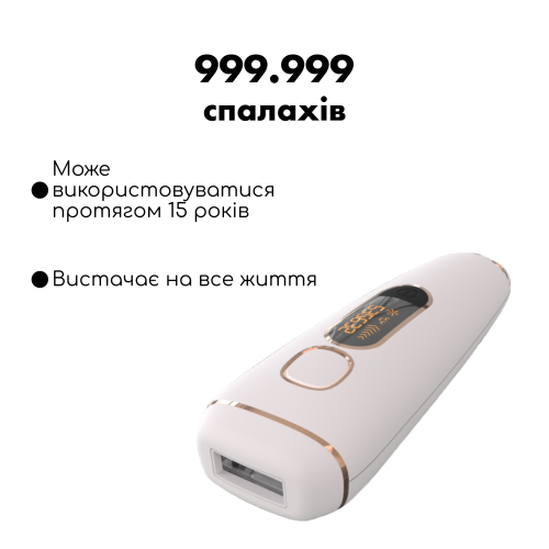 Фотоепілятор MEDICA+ Haircleaner 5.0 (Японія) IPL