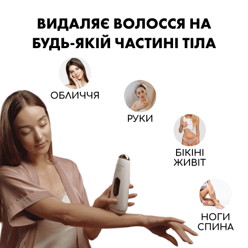 Фотоепілятор MEDICA+ Haircleaner 5.0 (Японія) IPL