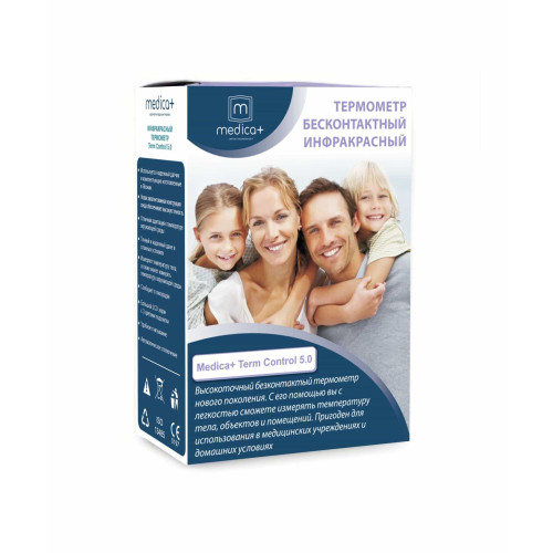 Інфрачервоний безконтактний термометр MEDICA+ TERMO СONTROL 5.0 (Японія)
