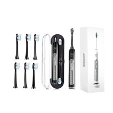 Ультразвукова зубна щітка Medica+ PROBRUSH 9.0 black + насадки (6 шт)
