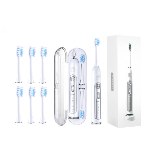 Ультразвукова зубна щітка MEDICA+ PROBRUSH 9.0 (ULTRASONIC) white + насадки (6 штук) (Японія)