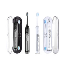 Набір ультразвукових зубних щіток Medica+ PROBRUSH 9.0 black + white