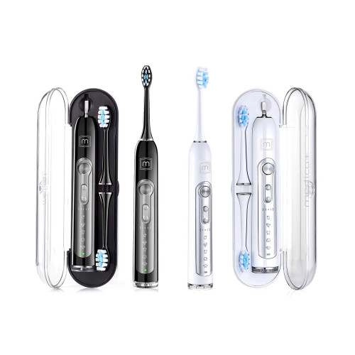 Набір: ультразвукова зубна щітка MEDICA+ PROBRUSH 9.0 (ultrasonic-complete) black+white(Японія)