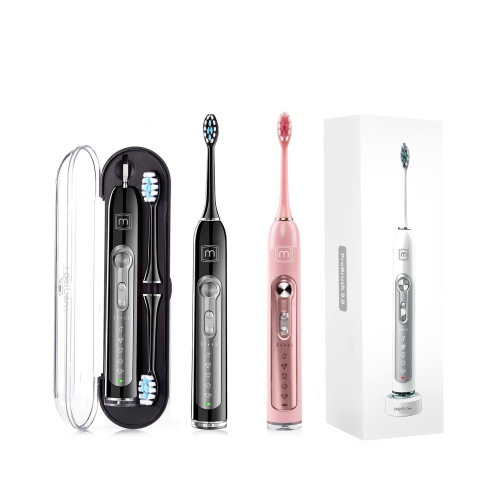  Набір: ультразвукова зубна щітка MEDICA + PROBRUSH 9.0  (ultrasonic-complete) black+fuchsia (Японія)
