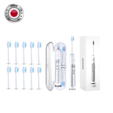 Ультразвукова зубна щітка Medica+ PROBRUSH 9.0 white + насадки (10 шт)