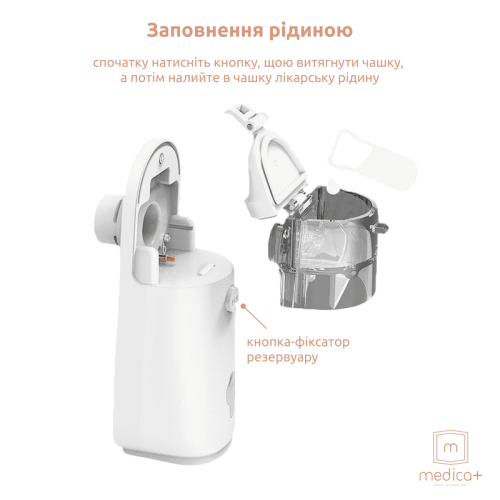Портативний інгалятор MEDICA+ Breath Control 9.0 (Японія)