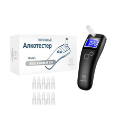 Алкотестер Medica+ Alco Control 8.0 + Комплект мундштуків 40шт.