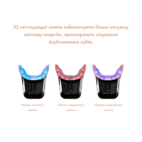Відбілююча капа для зубів MEDICA+ WhitePearl 10X (Japan)(Black)
