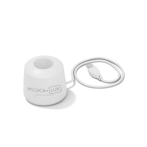 Відбілююча звукова зубна щітка MEDICA+ LUX 10Х Portable (Rose Gold)(Japan)