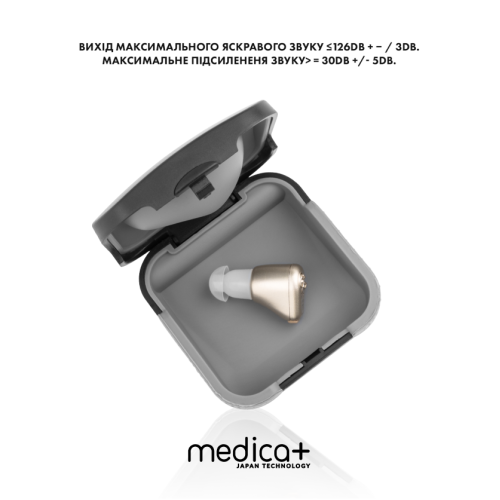 Універсальний слуховий апарат MEDICA+ SOUND CONTROL 14 (Японія)