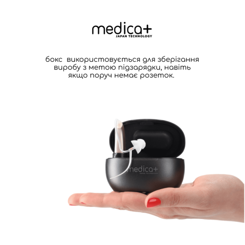 Універсальний слуховий апарат MEDICA+ SOUND CONTROL 15 (Японія)