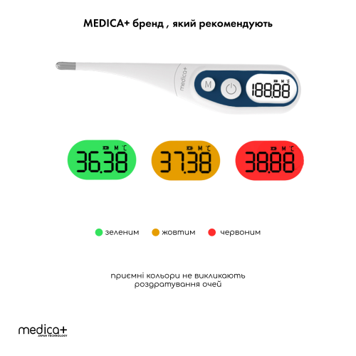 Електронний термометр MEDICA+ TERMOCONTROL 2.0