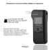 Алкотестер MEDICA+ Електрохімічний AlcoControl 9.0 PRO (Японія) Алкомат Професійний - фото №3