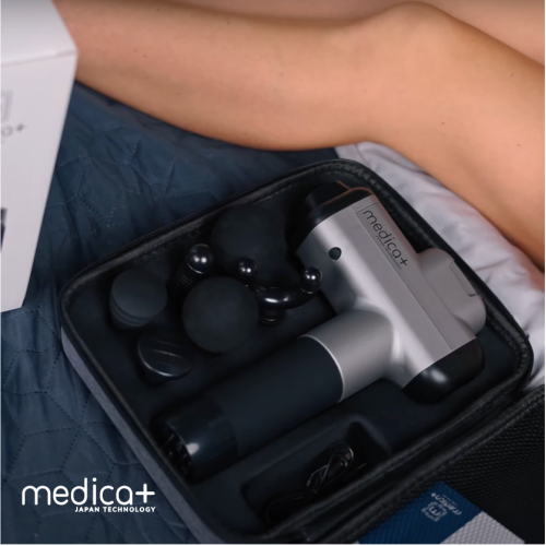 Перкусійний ручний масажер для тіла та м'язів Medica+ MassHand Pro 6.0 (Японія)