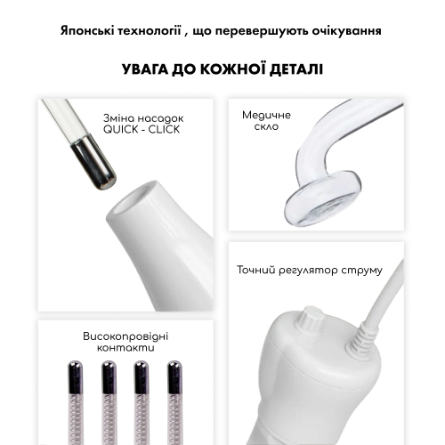 Портативна дарсонваль MEDICA+ DARSOLINE 4.0 ( Японія )