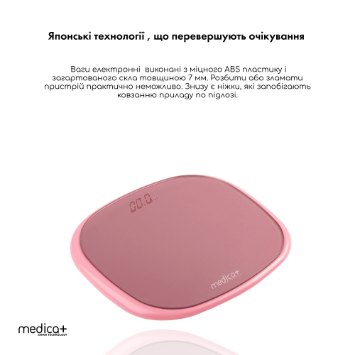 Електронні ваги для тіла MEDICA+ Body Control 5.0 (Японія)