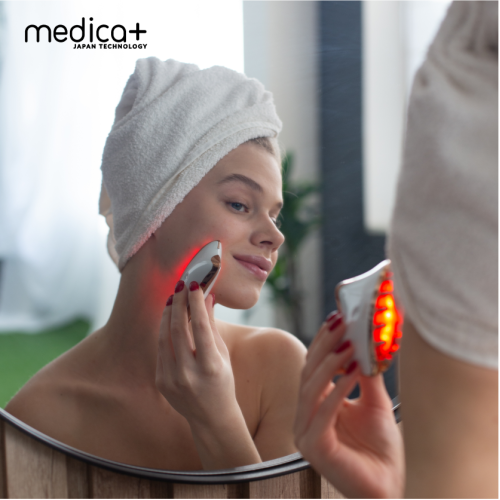 МІКРОСТРУМОВИЙ  ЛІФТИНГ-МАСАЖЕР ДЛЯ ТІЛА MEDICA+ SKIN LIFTING 5.0 ЯПОНІЯ