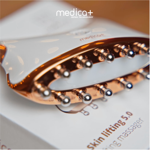 МІКРОСТРУМОВИЙ  ЛІФТИНГ-МАСАЖЕР ДЛЯ ТІЛА MEDICA+ SKIN LIFTING 5.0 ЯПОНІЯ