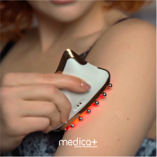 МІКРОСТРУМОВИЙ  ЛІФТИНГ-МАСАЖЕР ДЛЯ ТІЛА MEDICA+ SKIN LIFTING 5.0 ЯПОНІЯ