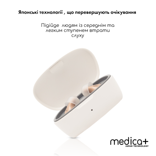 Універсальний слуховий апарат MEDICA+ SOUND CONTROL 16 (Японія)