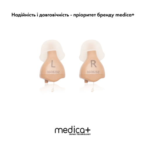 Універсальний слуховий апарат MEDICA+ SOUND CONTROL 16 (Японія)