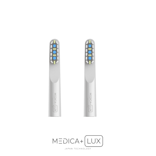 Відбілююча звукова зубна щітка MEDICA+ LUX 10Х Portable (Grey)(Japan)