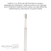 Відбілююча звукова зубна щітка MEDICA+ LUX 10Х Portable (Silver)(Japan) - фото №12