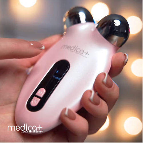 EMS МІКРОТОК MEDICA+ ЛІФТИНГ-МАСАЖЕР для обличчя SKIN LIFTING 6.0 PINK  (ЯПОНІЯ)