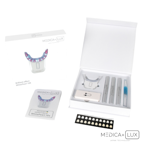 Відбілююча капа для зубів MEDICA+ WhitePearl 10X (Japan) (White)