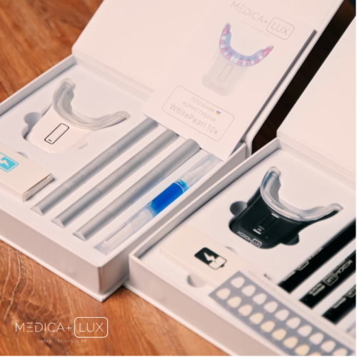 Відбілююча капа для зубів MEDICA+ WhitePearl 10X (Japan) (White)