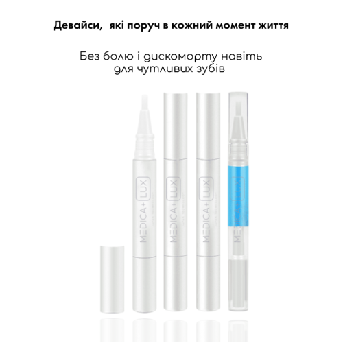 Відбілююча капа для зубів MEDICA+ WhitePearl 10X (Japan) (White)