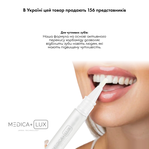Гель для відбілювання MEDICA+ WhitePearl PenGel 3X (Японія)