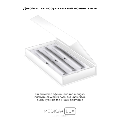 Гель для відбілювання MEDICA+ WhitePearl PenGel 3X (Японія)