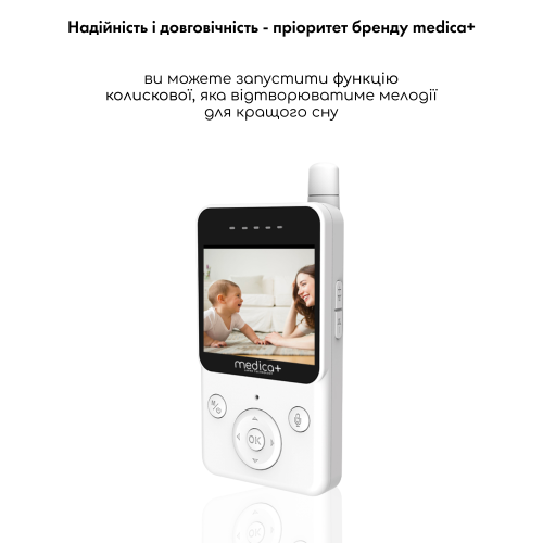 Відеоняня MEDICA+ VideoControl 6.0 HD Радіоняня ( Японія )