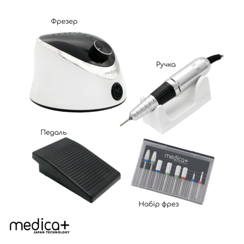 Фрезер для манікюру та педикюру MEDICA+ NailFraser 10 (Japan)