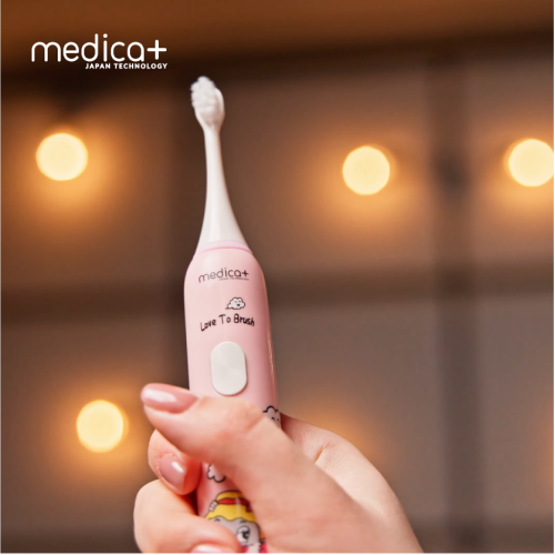 Звукова зубна щітка MEDICA+ KidsBrush 7.0 PINK (Японія)