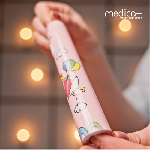 Звукова зубна щітка MEDICA+ KidsBrush 7.0 PINK (Японія)