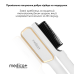 Випрямляч волосся гребінець MEDICA+ HotBrush 10 (Японія) - фото №9