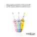 Дитяча зубна щітка MEDICA+ KidsBrush 2.0 Blue (Японія) - фото №9