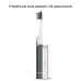 Звукова зубна щітка Medica+ ProBrush 7.0 Compact Black + Насадки (4 шт) - фото №14