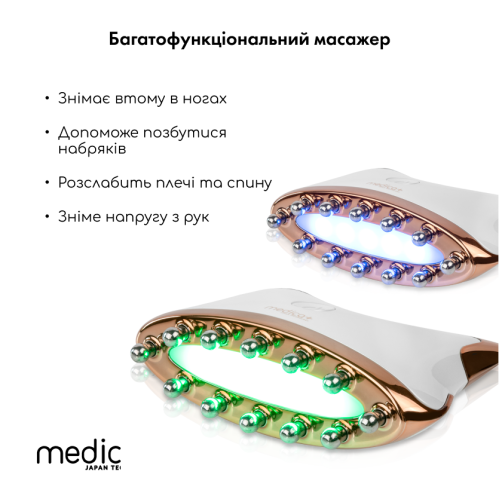 Набір мікрострумового RF Lifting масажеру для обличчя Skin Lifting 7.0 White + Мікрострумовий ліфтинг Medica+ Skin Lifting 5.0 Набір мікрострумового RF Lifting масажеру для обличчя Skin Lifting 7.0 White + Мікрострумовий ліфтинг Medica+ Skin Lifting 5.0