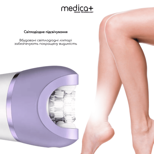 Епілятор 4в1 MEDICA+ SilkTouch 4.0 (електробритва) Епілятор 4в1 MEDICA+ SilkTouch 4.0 (електробритва)