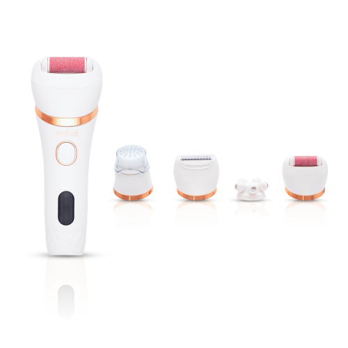 Набор Электрическая роликовая пилка-пемза 4в1 Medica+ BodyControl 4v1 + Интенсивный крем для пяток от трещин и сухости Набор Электрическая роликовая пилка-пемза 4в1 Medica+ BodyControl 4v1 + Интенсивный крем для пяток от трещин и сухости