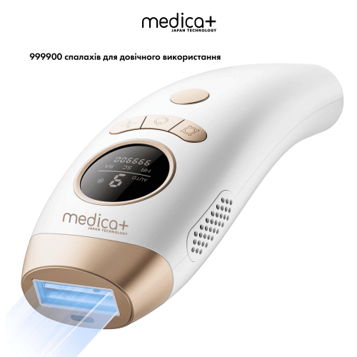Холодный фотоэпилятор 3 в 1 Medica+ HairCleaner 7.0 (IPL, 9 режимов)