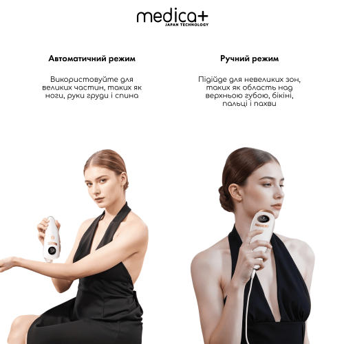 Холодный фотоэпилятор 3 в 1 Medica+ HairCleaner 7.0 (IPL, 9 режимов)