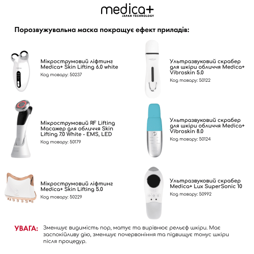 Порозвужувальна маска для обличчя MEDICA+ Pore Control Mask (200 мл)